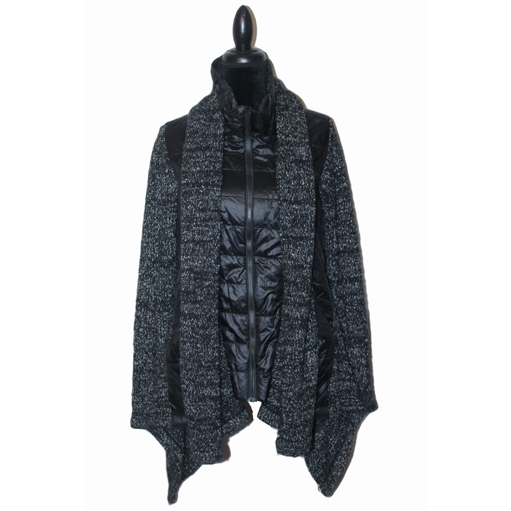 NWOT Felicity 2fer Zip-Up Sweater